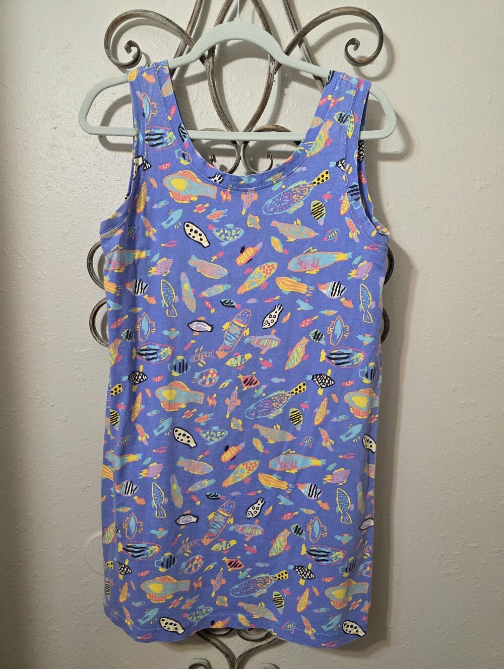 Vintage Done Art And Design Reef Fish Dress